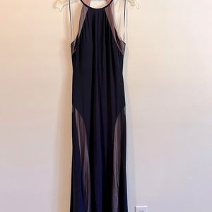 Black dress with cut outs